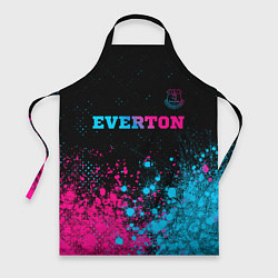 Фартук кулинарный Everton - neon gradient, цвет: 3D-принт