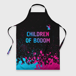 Фартук Children of Bodom - neon gradient: символ сверху