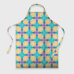 Фартук кулинарный Мозаика лепестки, цвет: 3D-принт