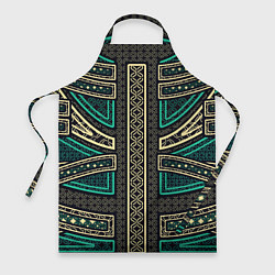 Фартук кулинарный Узоры кольчуга, цвет: 3D-принт