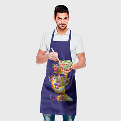 Фартук кулинарный Lil Peep Арт, цвет: 3D-принт — фото 2