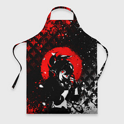 Фартук кулинарный Куки шинобу - Мрачный Геншин, цвет: 3D-принт