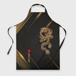 Фартук кулинарный Golden Dragon, цвет: 3D-принт