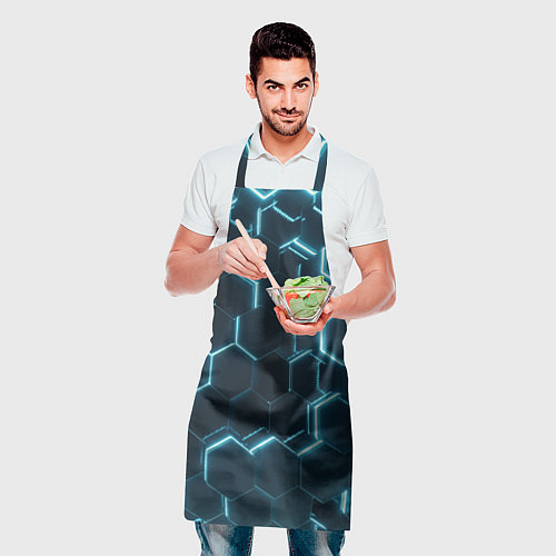 Фартук Сияние сот / 3D-принт – фото 2