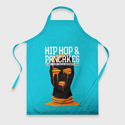 Фартук кулинарный Balaclava hip-hop and pancakes, цвет: 3D-принт