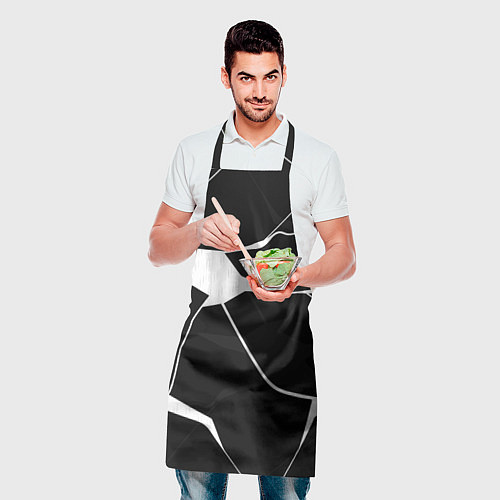 Фартук Черно-белая классика / 3D-принт – фото 2