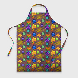 Фартук Stardew Valley pattern brown