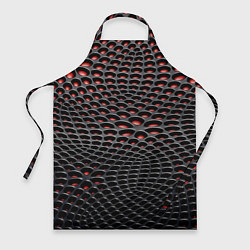 Фартук кулинарный Imitation snake skin - pattern, цвет: 3D-принт