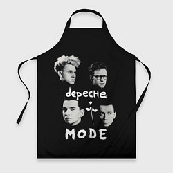 Фартук кулинарный Depeche Mode portrait, цвет: 3D-принт