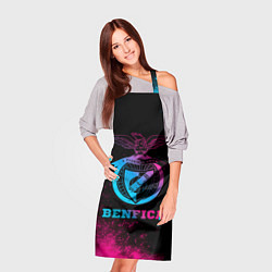 Фартук кулинарный Benfica - neon gradient, цвет: 3D-принт — фото 2