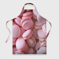 Фартук кулинарный Красные и розовые кексы, цвет: 3D-принт
