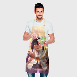 Фартук кулинарный Моя новая горничная очень подозрительна, цвет: 3D-принт — фото 2