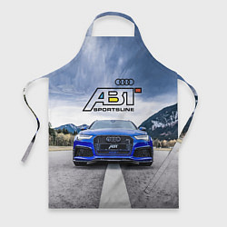 Фартук Audi ABT - sportsline на трассе