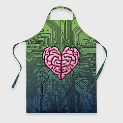 Фартук Heart brain chip