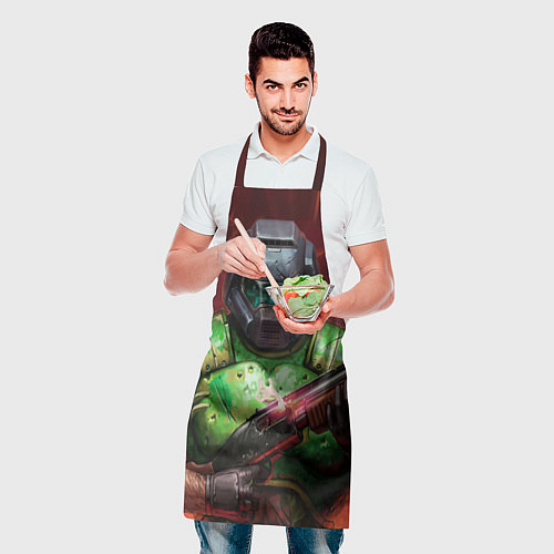 Фартук DOS Doomguy / 3D-принт – фото 2