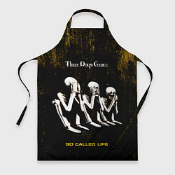 Фартук кулинарный So Called Life - Three Days Grace, цвет: 3D-принт