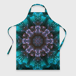 Фартук кулинарный Космический сайфай цветок, цвет: 3D-принт