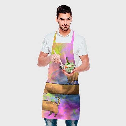Фартук Очень-очень длинная такса / 3D-принт – фото 2