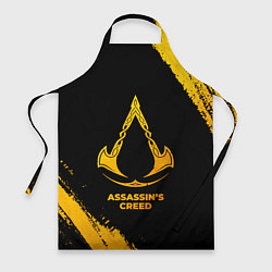 Фартук кулинарный Assassins Creed - gold gradient, цвет: 3D-принт