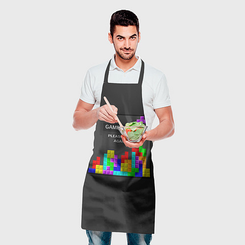Фартук Тетрис - Game Over / 3D-принт – фото 2