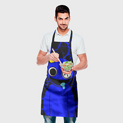 Фартук кулинарный Радужные друзья - персонаж Синий, цвет: 3D-принт — фото 2