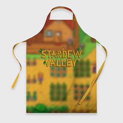 Фартук кулинарный Огород в Stardew Valley, цвет: 3D-принт