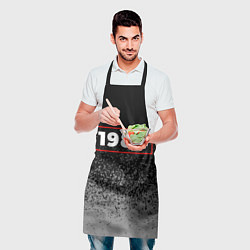 Фартук кулинарный 1984 - в красной рамке на темном, цвет: 3D-принт — фото 2