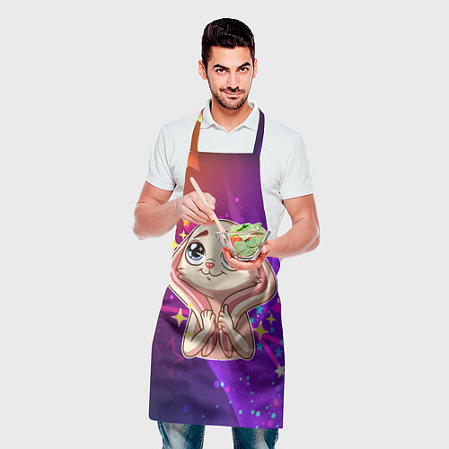 Фартук Сильно восхищенная зайка / 3D-принт – фото 2