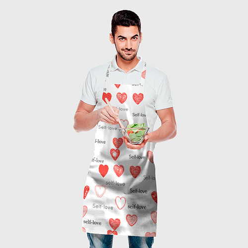 Фартук Self love / 3D-принт – фото 2
