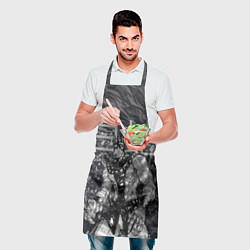 Фартук кулинарный Whitesnake - stand of Enrico Pucci - Jojo, цвет: 3D-принт — фото 2