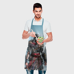 Фартук кулинарный Ассасин-викинг, цвет: 3D-принт — фото 2