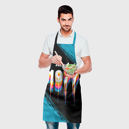 Фартук Made in 1977: liquid art / 3D-принт – фото 2