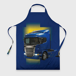 Фартук кулинарный Scania truck, цвет: 3D-принт