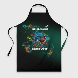 Фартук кулинарный Акула Пообедаем, цвет: 3D-принт