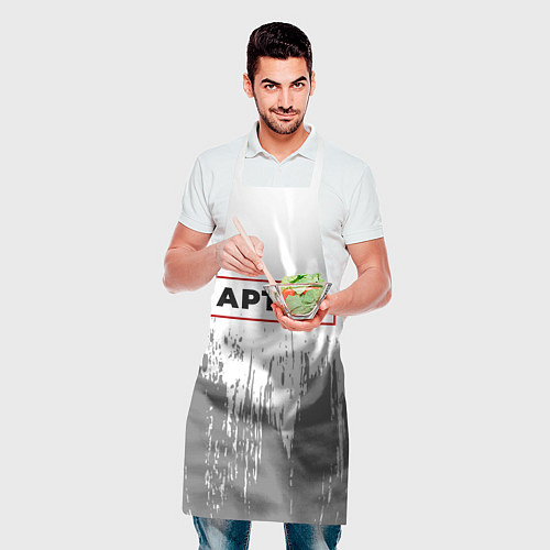 Фартук Артем в рамке красного цвета / 3D-принт – фото 2