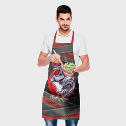 Фартук кулинарный Боевой петух, цвет: 3D-принт — фото 2