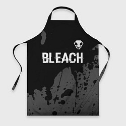 Фартук кулинарный Bleach glitch на темном фоне: символ сверху, цвет: 3D-принт