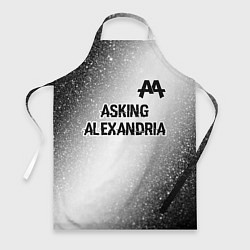 Фартук кулинарный Asking Alexandria glitch на светлом фоне: символ с, цвет: 3D-принт