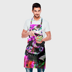 Фартук кулинарный Парень в Черной маске, цвет: 3D-принт — фото 2