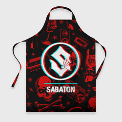 Фартук Sabaton rock glitch