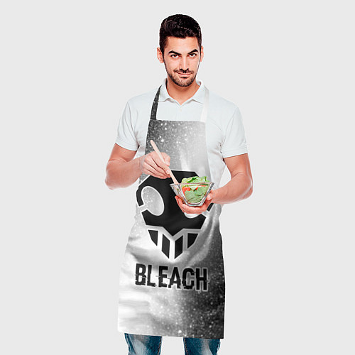 Фартук Bleach glitch на светлом фоне / 3D-принт – фото 2