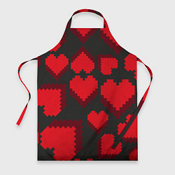 Фартук Pixel hearts