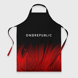 Фартук OneRepublic red plasma