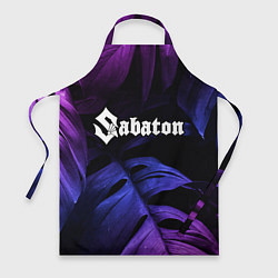 Фартук Sabaton neon monstera