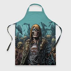 Фартук кулинарный Iron Maiden Fallen Angel, цвет: 3D-принт