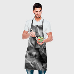 Фартук кулинарный Белокаменный паттерн, цвет: 3D-принт — фото 2