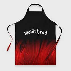 Фартук кулинарный Motorhead red plasma, цвет: 3D-принт