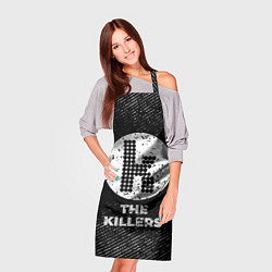 Фартук кулинарный The Killers с потертостями на темном фоне, цвет: 3D-принт — фото 2