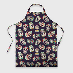 Фартук Узор с черепами Pattern with skulls