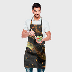 Фартук кулинарный Жидкое золото, цвет: 3D-принт — фото 2